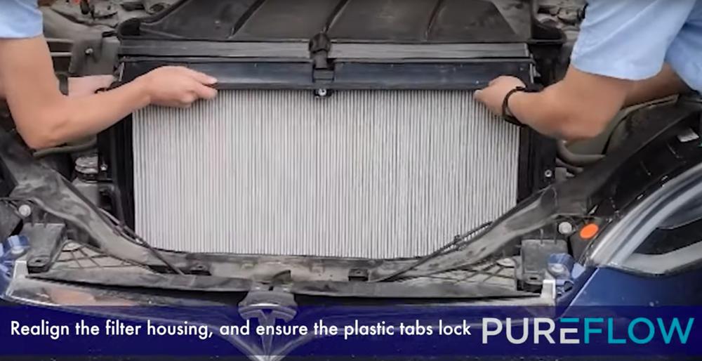 PUREFLOW Instructional Video thumbnail for HEPA filter Replacement in Tesla Model S