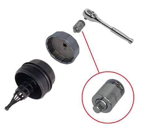 Premium Guard One Wrench Cap Set