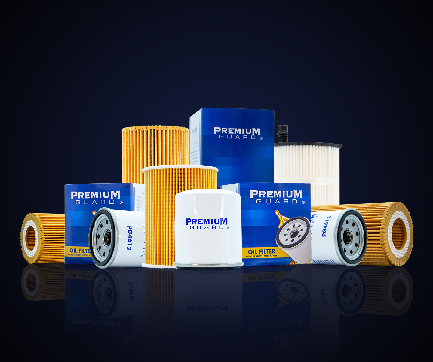 premium guard conventional oil filters mega collage