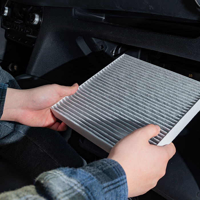 installing a carbon media cabin air filter