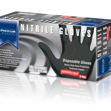 Nitrile Gloves Black